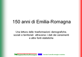 Centocinquanta anni di Emilia-Romagna