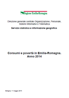 Consumi e povertà in Emilia-Romagna.  Anno 2014 