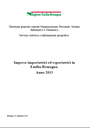 Imprese importatrici ed esportatrici in Emilia-Romagna.  Anno 2013 