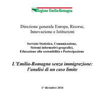 L’Emilia-Romagna senza immigrazione: l’analisi di un caso limite 