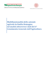 Multifunzionalità delle aziende agricole in Emilia Romagna: un’analisi attraverso i dati del 6° Censimento Generale dell’Agricoltura