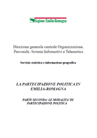 La partecipazione politica in Emilia-Romagna. Parte 2a